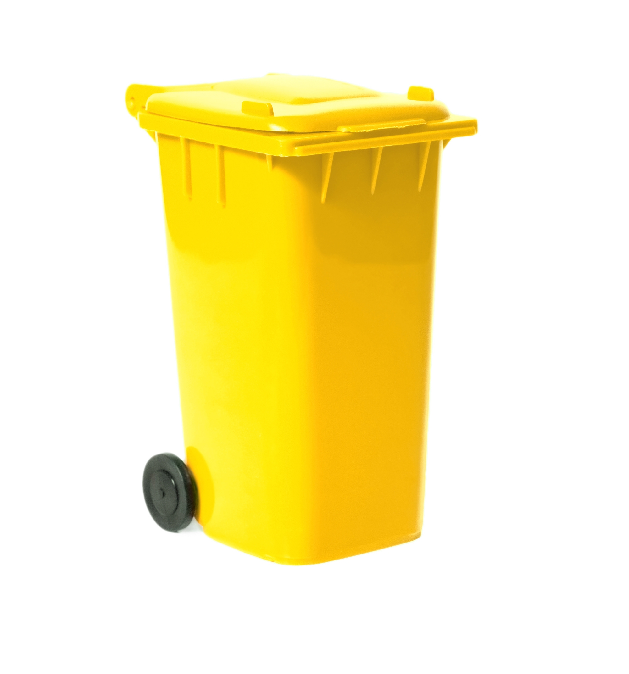 Recycle bin/ Wheelie bin 240L Yellow - Supreme Hygiene
